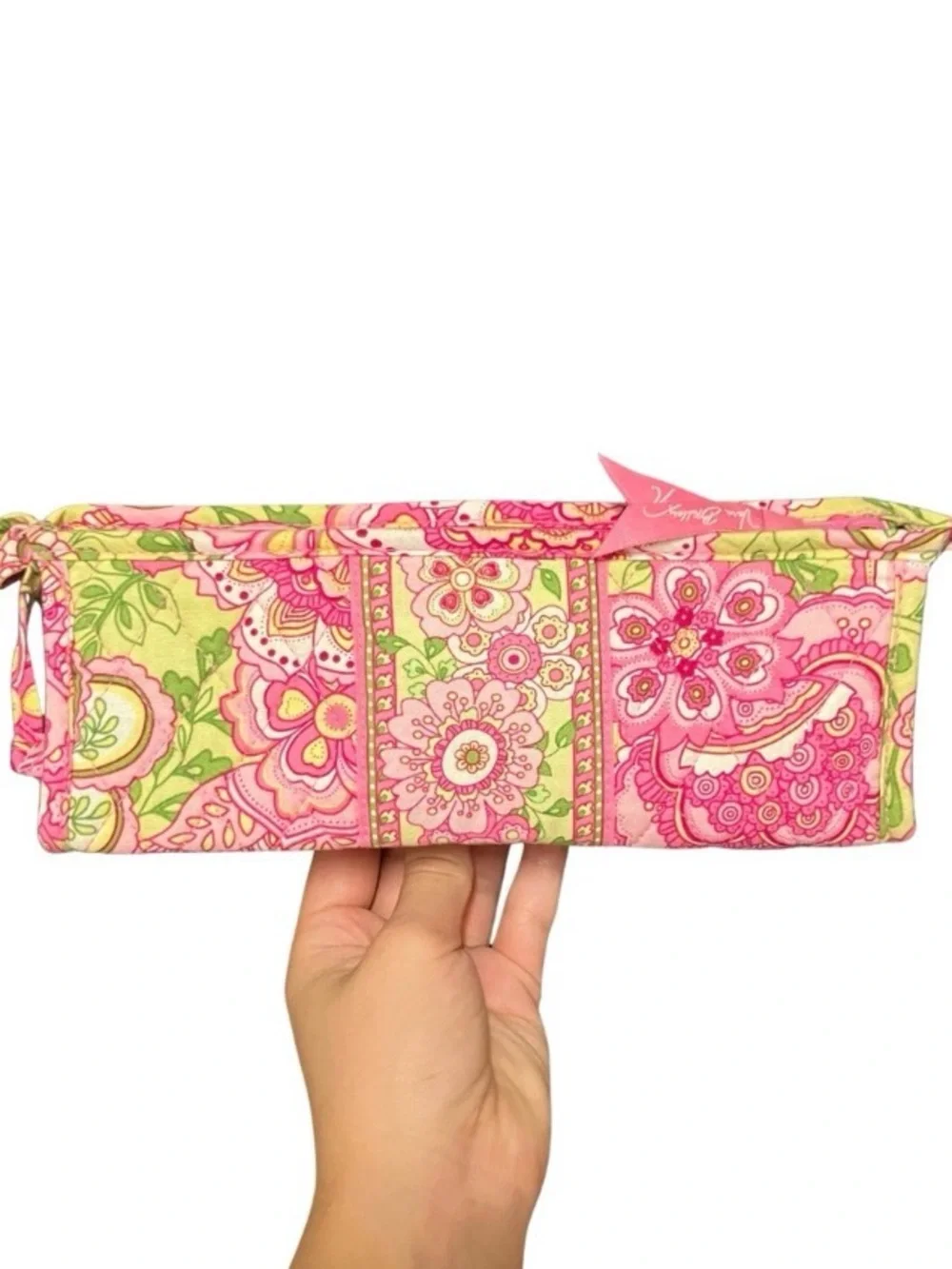 Petal pink pencil pouch Vera Bradley
